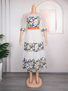 HDAfricanDress Elegant African Dresses For Women 2023 New Autumn Plus Size Wedding Party Dress Dashiki 6013