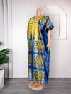 HDAfricanDress African Dresses For Women Traditional Dashiki Ankara Outfits Muslim Kaftan Dress 2023 603