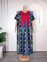 HDAfricanDress African Dresses For Women Traditional Dashiki Ankara Outfits Muslim Kaftan Dress 2023 6013