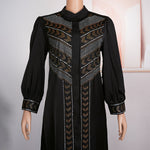 HDAfricanDress Plus Size African Party Dresses For Women Dashiki Black Abayas Robe Ankara Dress 605