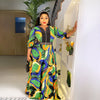 HDAfricanDress African Party Dresses For Women 2023 New Dashiki Ankara Print Evening Gowns Turkey Outfits 601