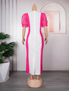 HDAfricanDress Plus Size African Party Dresses For Women Bodycon Mermaid Maxi Dress Elegant Robe 2023 604