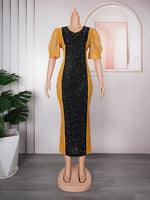 HDAfricanDress Plus Size African Party Dresses For Women Bodycon Mermaid Maxi Dress Elegant Robe 2023 6010