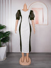 HDAfricanDress Plus Size African Party Dresses For Women Bodycon Mermaid Maxi Dress Elegant Robe 2023 6015