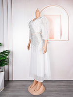 HDAfricanDress African Dresses For Women Plus Size Dashiki Ankara Turkey Outfits Elegant Wedding Party Dress 603