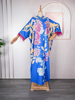 HDAfricanDress African Dresses For Women Traditional 2024 Africa Clothes Dashiki Ankara Muslim Kaftan Dress 603