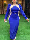 HDAfricanDress Elegant Dubai African Luxury Women Party Dresses Dashiki Ankara Africa Clothing Plus Size
