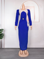 HDAfricanDress Elegant Dubai African Luxury Women Party Dresses Dashiki Ankara Africa Clothing Plus Size