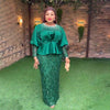 HDAfricanDress African Dresses For Women 2023 Autumn Dashiki Ankara Lace Turkey Dress 6013