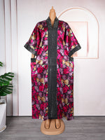 HDAfricanDress Abayas For Women Dubai Luxury 2023 African Muslim Dress Caftan Plus Size Robe 102