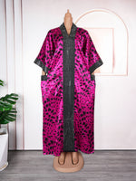 HDAfricanDress Abayas For Women Dubai Luxury 2023 African Muslim Dress Caftan Plus Size Robe 1013