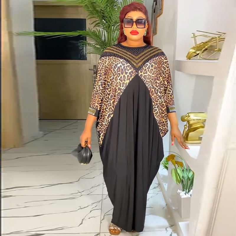 HDAfricanDress Abayas For Women Dubai Luxury 2023 African Muslim Boubou Djellaba Caftan Marocain Dresses 601