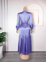 HDAfricanDress Plus Size African Party Dresses For Women Dashiki Ankara Elegant Turkey Maxi Dress 2023 104