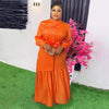HDAfricanDress Plus Size African Party Dresses For Women Dashiki Ankara Elegant Turkey Maxi Dress 2023 1014