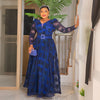 HDAfricanDress African Dresses For Women 2024 Plus Size Elegant Evening Party Turkey Muslim Print Dress 6011