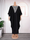 HDAfricanDress Abayas For Women Dubai Luxury African Muslim Fashion Dress 2024 Caftan Boubou Robe 110