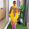 HDAfricanDress Elegant African Dresses For Women Muslim Print Boubou Abayas Robe Dashiki Ankara Outfit 101