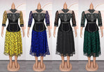 HDAfricanDress Plus Size African Wedding Party Dresses For Women 2024 New Dashiki Ankara Evening Gown 607
