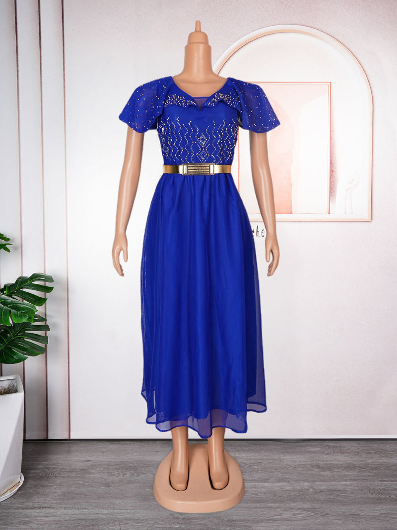 HDAfricanDress African Dresses For Ladies Dashiki Ankara Styles 2024 Trending Dress Elegant African Clothes 102