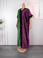 HDAfricanDress African Dresses For Women Muslim Sequin Kaftan Abayas Dashiki 2024 Ankara Evening Gown 503