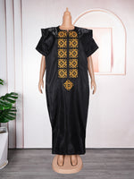 HDAfricanDress African Dresses For Women Dashiki Ankara Abayas Robe Muslim Kaftan Maxi Dress 2024 602