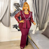 HDAfricanDress Elegant African Dresses For Women 2024 Turkey Wedding Party Long Dress Ankara Robe 6013
