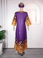 HDAfricanDress African Dresses For Women Ankara Robe Boubou 2024 Dashiki Bazin Embroidery Dress 104
