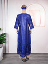 HDAfricanDress African Dress For Women 2024 Embroidery Bazin Riche Ankara Ramadan Wedding Party Clothing 104