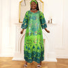 HDAfricanDress African Dresses For Women 2024 Traditional Broderie Model Bazin Long Dress Robe 109