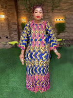 HDAfricanDress African Dresses For Women Ankara Robe Ramadan 2024 Traditional Dashiki Maxi Clothes 101