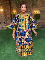 HDAfricanDress African Dresses For Women Ankara Robe Ramadan 2024 Traditional Dashiki Maxi Clothes 107