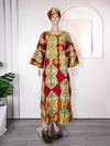 HDAfricanDress African Dresses For Women Ankara Robe Ramadan 2024 Traditional Dashiki Maxi Clothes 116
