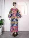 HDAfricanDress African Dresses For Women Ankara Robe Ramadan 2024 Traditional Dashiki Maxi Clothes 117
