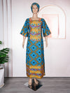 HDAfricanDress 2024 New Arrivals African Dresses For Women Wax Cloth Dashiki Bazin Ankara Traditional Clothes 102