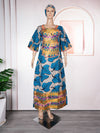 HDAfricanDress 2024 New Arrivals African Dresses For Women Wax Cloth Dashiki Bazin Ankara Traditional Clothes 1011