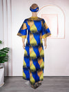HDAfricanDress African Dresses For Women 2024 Ankara Robe Ramadan Party Gowns Dashiki Traditional Clothing 104