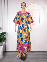 HDAfricanDress African Dresses For Women 2024 Ankara Robe Ramadan Party Gowns Dashiki Traditional Clothing 116