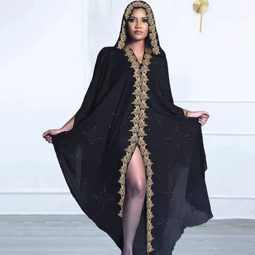 HDAfricanDress Abaya Dubai Kaftan Ramadan Muslim Dress Evening Dresses For Women Robe Caftan Islam Clothing 101