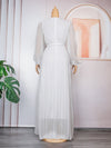 HDAfricanDress African Dresses For Women Ankara Wedding Party Maxi Robe Muslim Kaftan Abaya Turkey 104