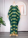 HDAfricanDress Women Elegant Hollow Out Fashion Abayas Dashiki Ankara Lace Kaftan 102